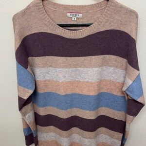 Andree Women's Multicolor Striped Sweater